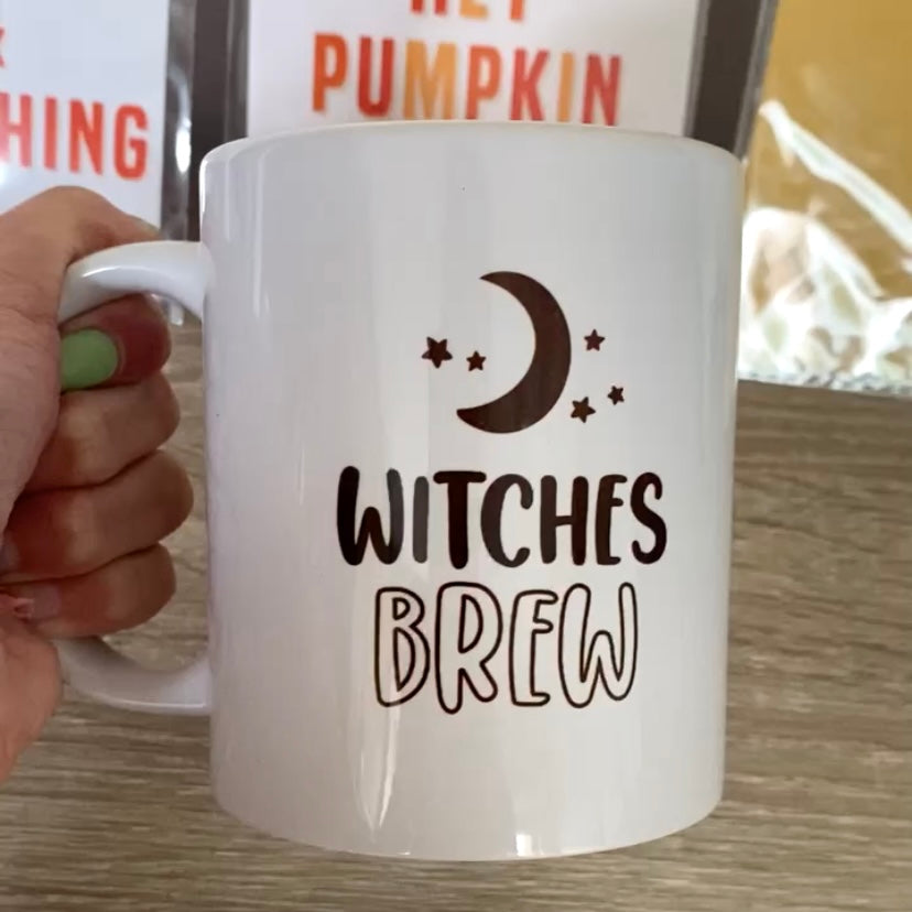 Witches Brew Halloween Autumn Mug