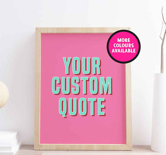 Tell Me Why Song Lyric Quote Print