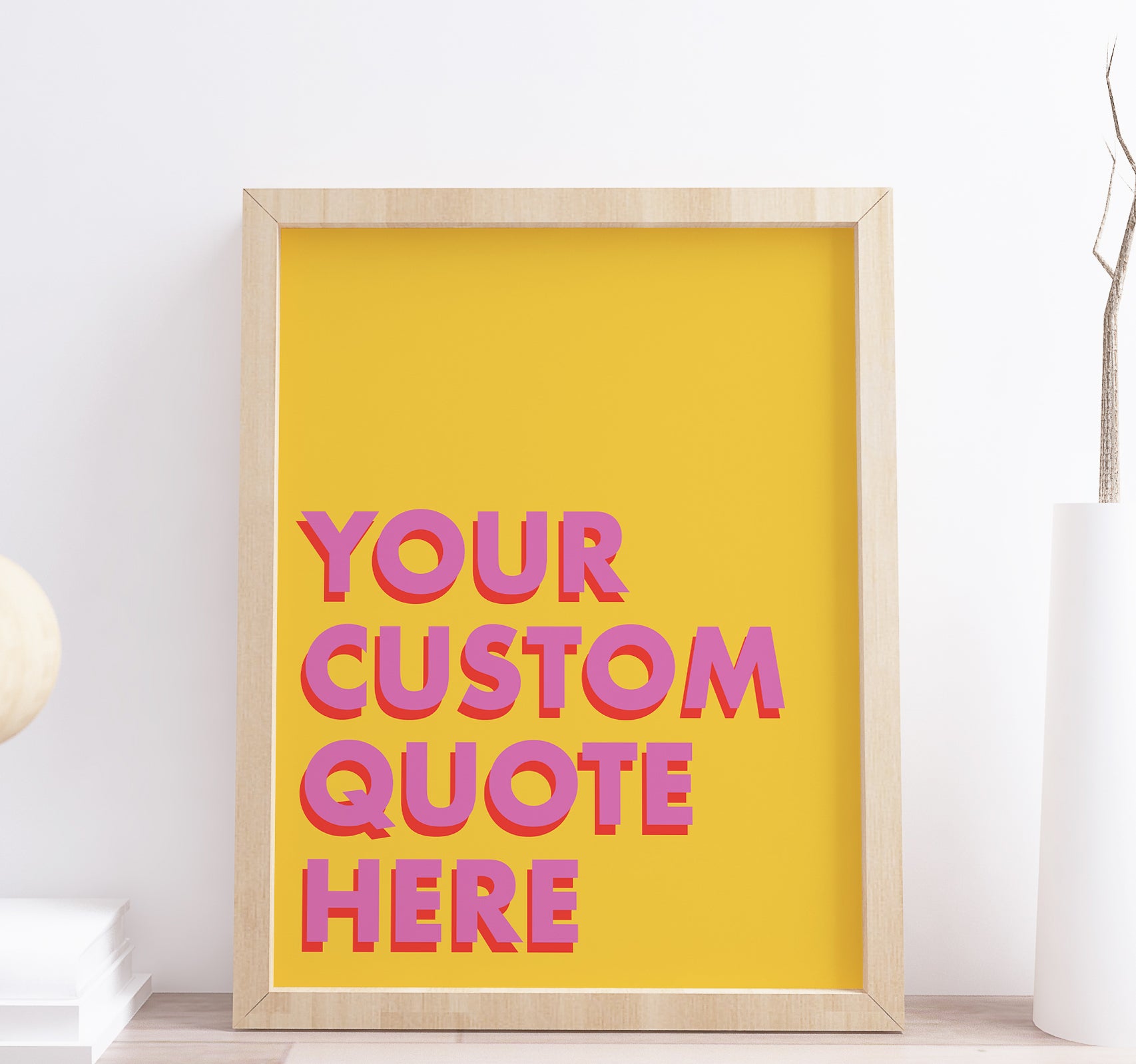 Personalised Quote Prints – Design By Emma